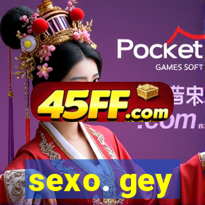 sexo. gey